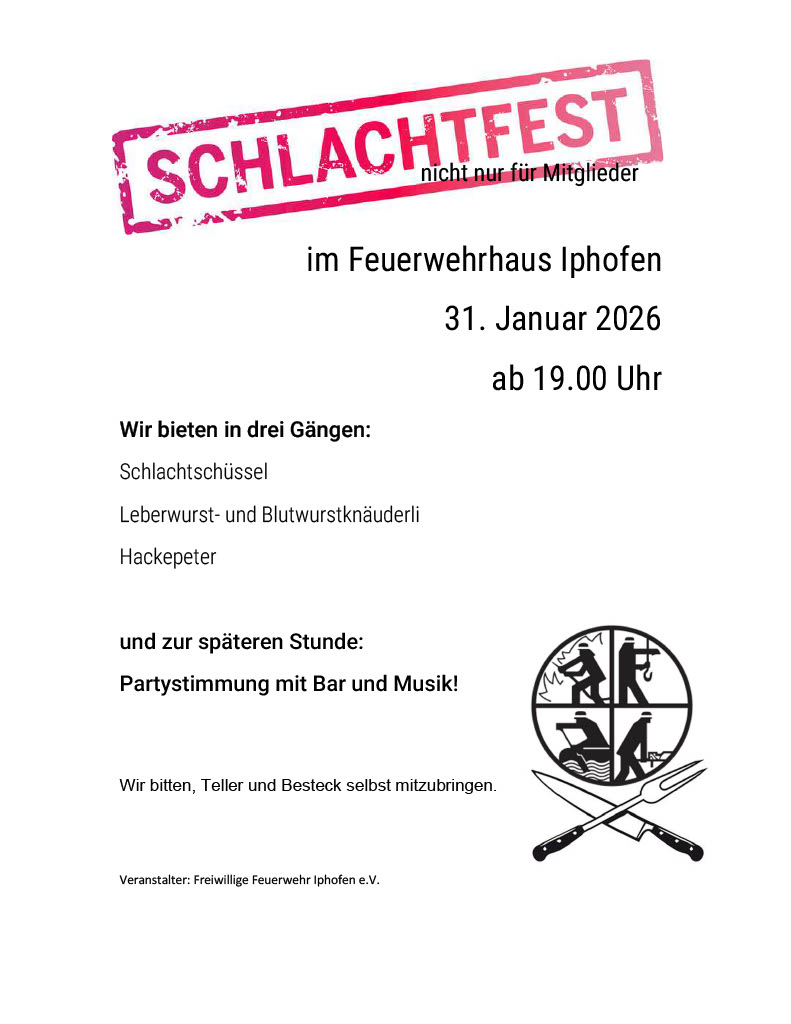 Freiwillige Feuerwehr Stadt Iphofen e. V.